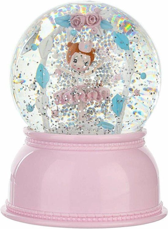 Djeco Ballerina Nachtlampje - Roze - 11 cm