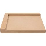 Porte-linoléum en bois droitier