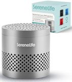 SereneLife Koelkastontgeurder & Geurverwijderaar, Multi-Use Aluminium Pod voor Koelkast, Vriezer, Kast, Auto, Schoenen & Gesloten Ruimtes, Compact, Herbruikbaar & Gaat Tot 10 Jaar Mee (Grijs)