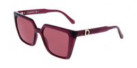 Ferragamo SF2058SE Transparent burgundy 54/17/140 WOMAN Zonnebrillen