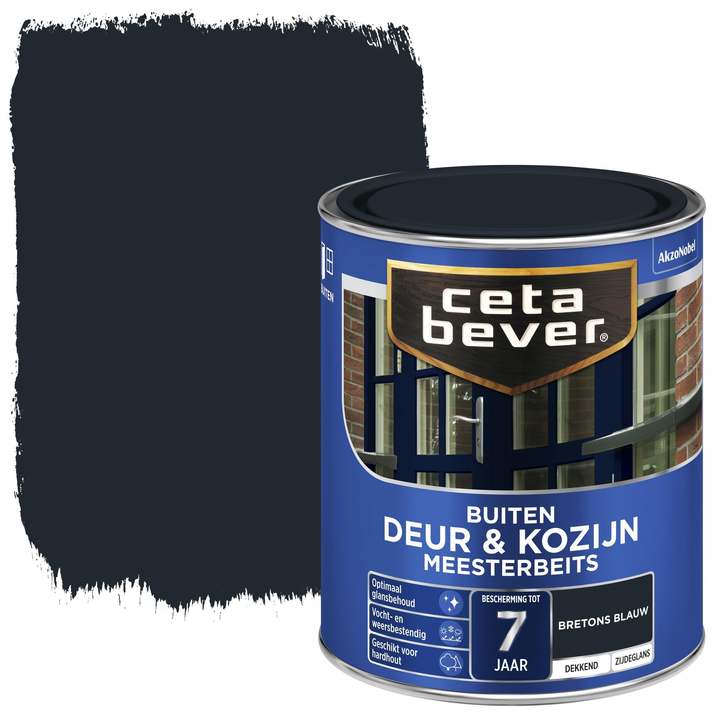 Cetabever deur & kozijn meesterbeits dekkend bretons blauw 750 ml