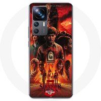 Maniacase Hoesje voor Xiaomi 12T Stranger Things Poster Seizoen 5