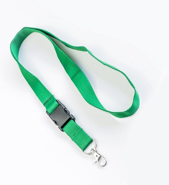 Groen keycord - 50.5 cm - 100% polyester