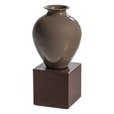 WOOOD houten vaas 39x19x19 cm - bruin