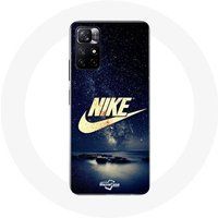 Nike Etui voor Xiaomi Redmi Note 11s 5G Logo Gold Starry Night Maniacase