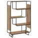 vidaXL - Highboard - Artisanal - chêne - 93.5 x 37.5 x 144 cm - Bois traité