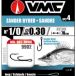 VMC Hameçon Monté Zander Ryder Nylon