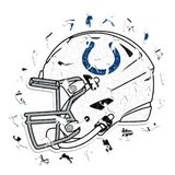 Iconic Puzzles - Indianapolis Coltshelm, houten puzzel met officiële NFL-licentie, 100% duurzaam, cadeau voor volwassenen en kinderen, maat S, 150 stuks