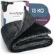 CozySense® Verzwaringsdeken 13kg - 200x200cm - Zwart
