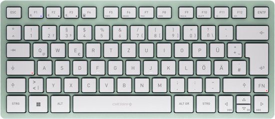 Cherry KW 7100 MINI BT Toetsenbord Bluetooth QWERTZ Duits Muntkleur