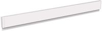 MAUL Wandlijst MAULgrip aluminium om vast te schroeven 100.5 x 5 x 1.1 cm wit