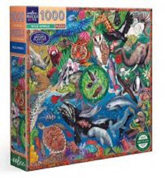 Eeboo Wild World Puzzel 1000 stukjes