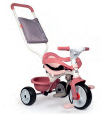Smoby Be Move Confort Roze Driewieler - Meisjes - Luchtbanden - Roze