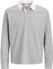 JACK & JONES Chemise gris chiné / blanc
