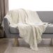 Simple&Opulence 100% katoenen deken voor bed, bank, boho-gestructureerde geometrische gebreide geweven deken met kwastjes, zacht, lichtgewicht, ademend, shabby chic, boerderijdecoratie voor het hele