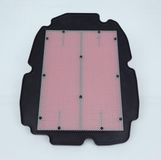 Champion Filtre à air pour moto Honda 800 VFR FI 1998-2001 CAF0801 Rouge/Noir