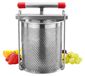 Merkloos Druivenpers 2,8 Liter