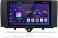 Android 15 autoradio 32G, 9" met Carplay, geschikt voor Mercedes-Benz Smart 451 (2010-2015), inclusief GPS-navigatie, Wi-Fi, Bluetooth, USB, DAB+ en DSP RDS