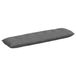 vidaXL Coussin de dossier Gris foncé 180 x 50 cm Microfibre Tissu