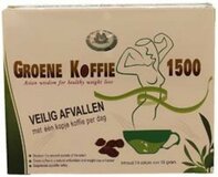 Groene Koffie 1500 - 14 stuks - Voedingssupplement - 210 g