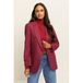 Expresso Red Blazer