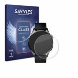 Savvies Glas Screenprotector voor Xiaomi Watch 5 (47 mm) - Gehard Beschermglas 9H