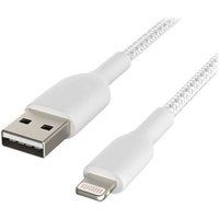 DLH DY-TU1904WG, 1 m, Lightning, USB A, Wit