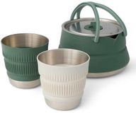 Sea To Summit Roestvrij Staal Omweg Theepot Set 3 Eenheden Zilver