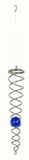 Nature's Melody Vortex twister - 30cm lang - blauwe glaskogel