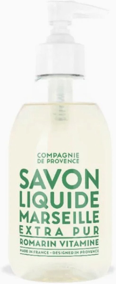 Compagnie de Provence Gel Romarin Vitamine Savon Liquide Marseille Extra Pur