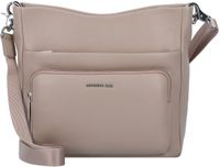 MANDARINA DUCK Mellow Leather Crossover Bag Warm Taupe