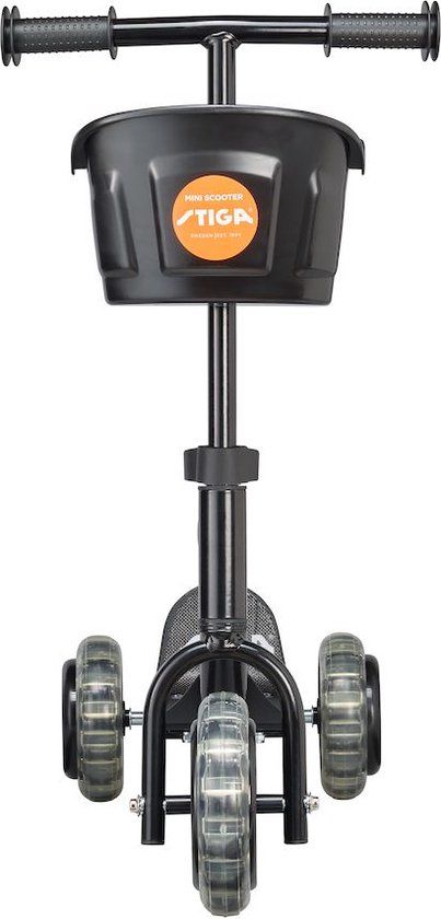 Stiga Sports Mini Kid Step - Kinderstep - 3 wielen - Zwart/Oranje