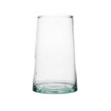 Icecat Verre conique en verre recyclé soufflé à la main 330 ml