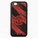 Manchester United Coque de Téléphone 3D Officielle – Design Abstrait Rouge et Noir