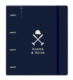 Harper & Neyer classeur à 4 anneaux, 35 mm, avec recharge, avec 100 feuilles A4