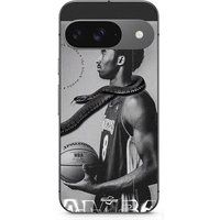 Google Pixel 9 hoesje Kobe Bryant NBA zwart mamba mentaliteit Maniacase