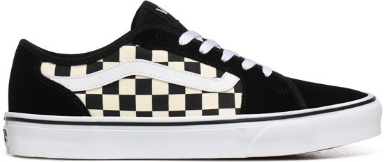 Vans Filmore Decon Checkerboard Heren Sneakers - Black/Whte - Maat 44