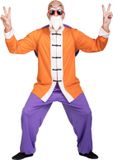 FUNIDELIA Master Roshi kostuum - Dragon Ball voor mannen - Maat: M