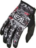 O'NEAL Mayhem Attack Zwart Wit Motorcross Handschoenen - Maat 2XL
