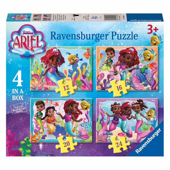 Ravensburger Puzzel Disney Ariel Legpuzzel 12-24 Stukjes