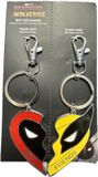 Deadpool 3 - Wolverine - Come Together BFF Key Chain Unisex Sleutelhanger - meerkleurig