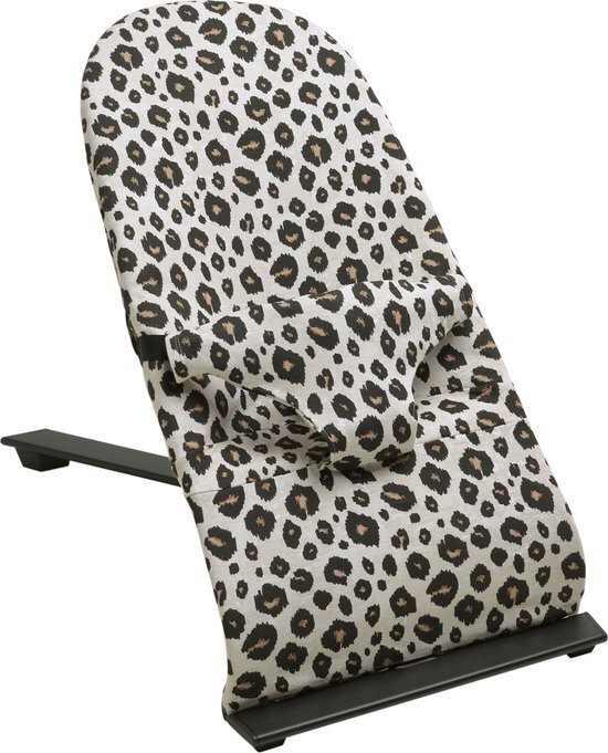 Meyco Baby Leopard wipstoelhoes - sand melange