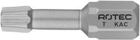 Rotec PRO Torsionbit T 10, L=25, C6.3, conisch, RVS (vpe 10)