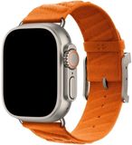 123watches bandje Averro - nylon - oranje - 38/40/41/42 mm - Geschikt voor Apple Watch
