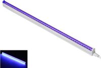 Merkloos TL LED Buis UV Blacklight - 9 Watt - 60 cm - Met Armatuur