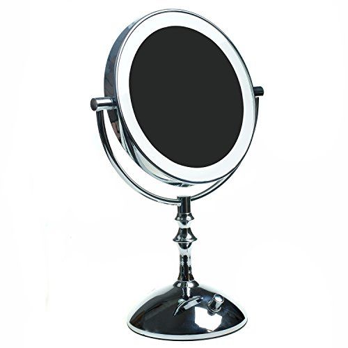 HIMRY KXD3136-7x Slim LED Make-up Spiegel - 7x Vergroting - Verlicht - Staand