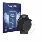 Savvies Screenprotector voor Motorola Moto Watch 2026 - Folie Beschermfolie transparant 6 Stuks