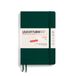 LEUCHTTURM1917 370611 maandplanner & notitieboek 2025, paperback B6+ softcover - 16 maanden, 80 g, gelinieerd - bosgroen