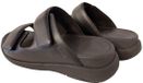 Fitflop Slipper F-Mode Go Mens Adjustable Two-Bar Slides Zwart
