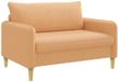 vidaXL Fauteuil XXL Beige Bouclé